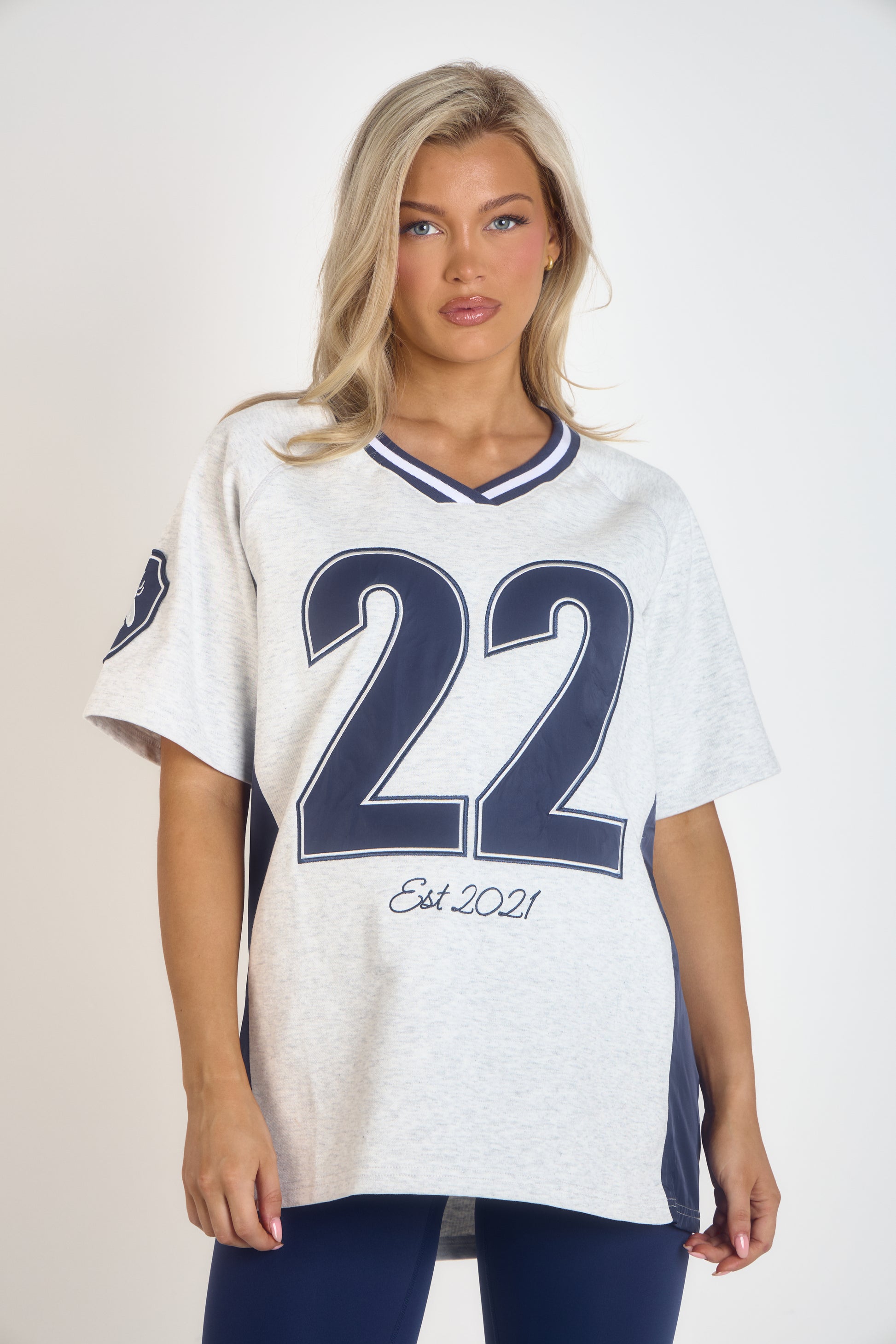 ‘Signature Staples’ Sports Jersey - Grey