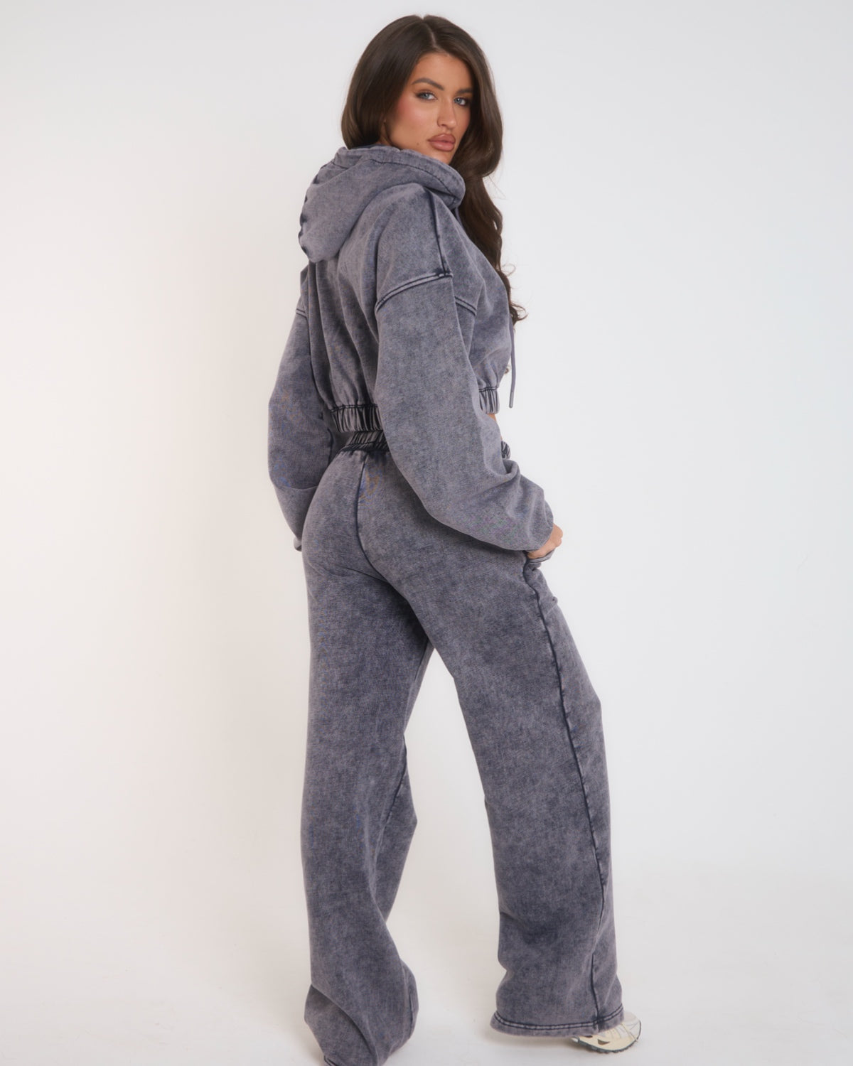 THH Wide Leg Jogger - Navy