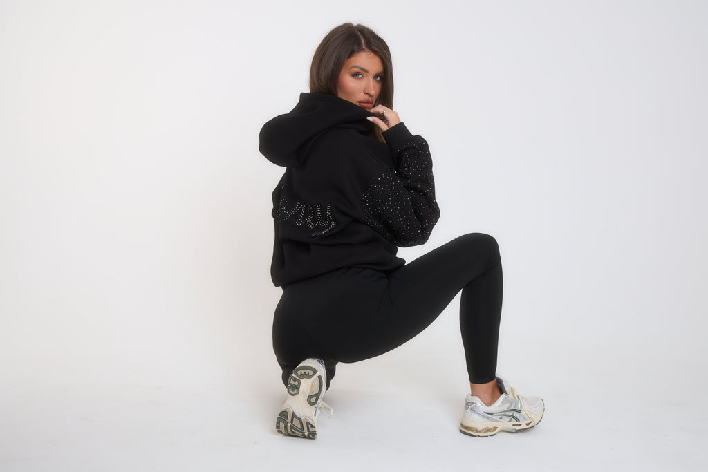 ‘Signature Staples’ High Waist Leggings - Black