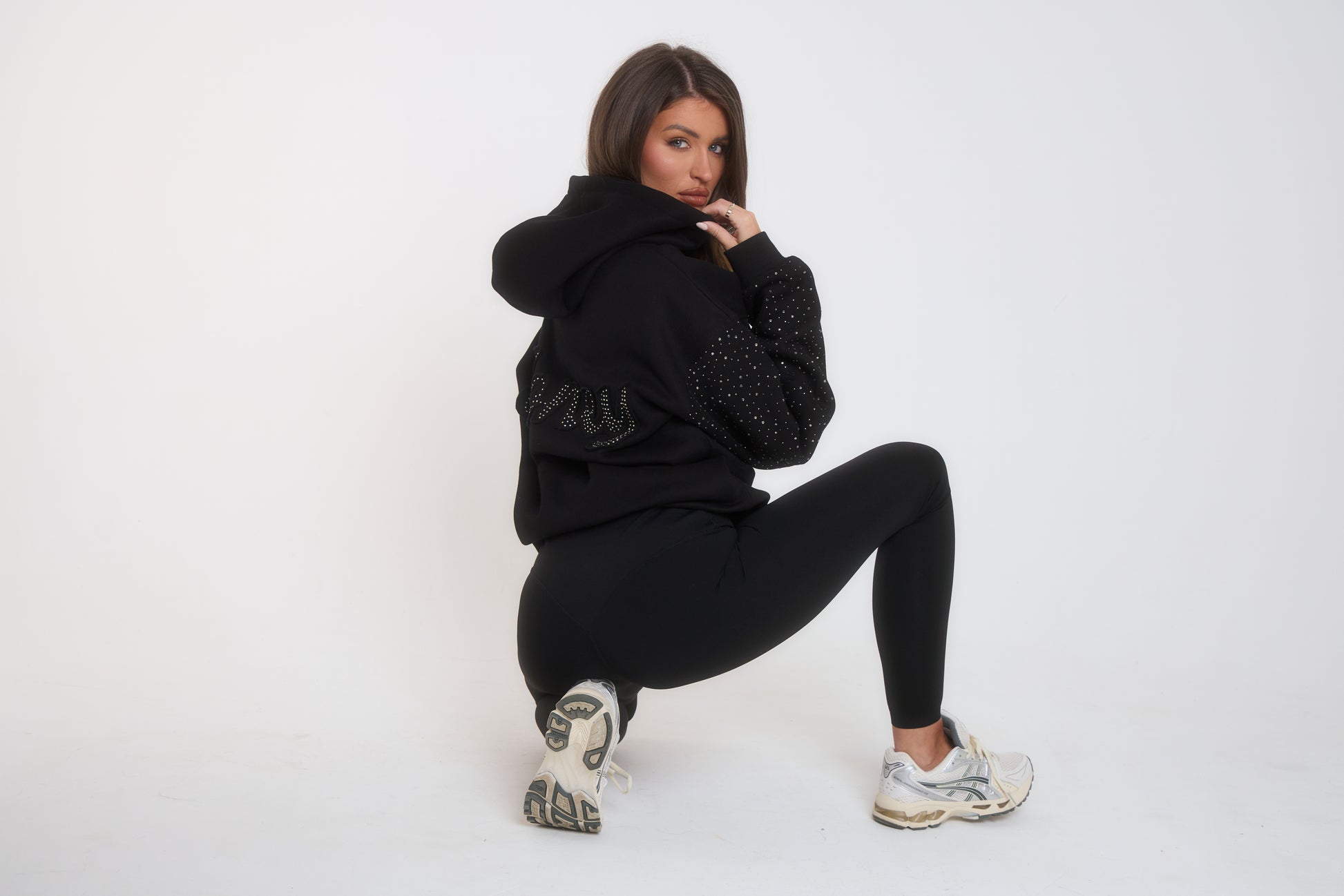 ‘Signature Staples’ High Waist Leggings - Black