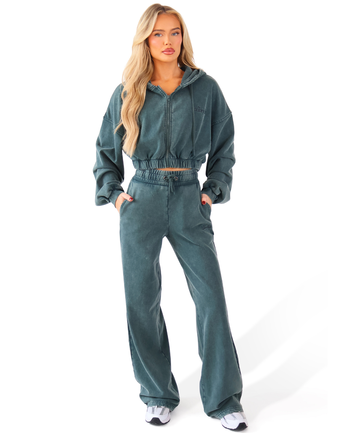 THH Wide Leg Jogger - Teal