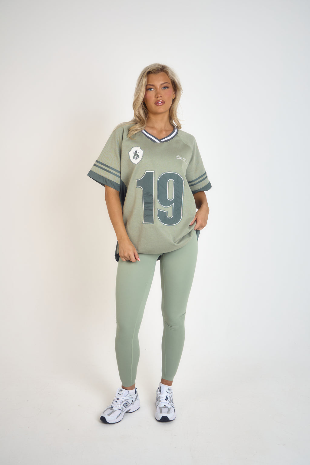 ‘Signature Staples’ High Waist Leggings - Green