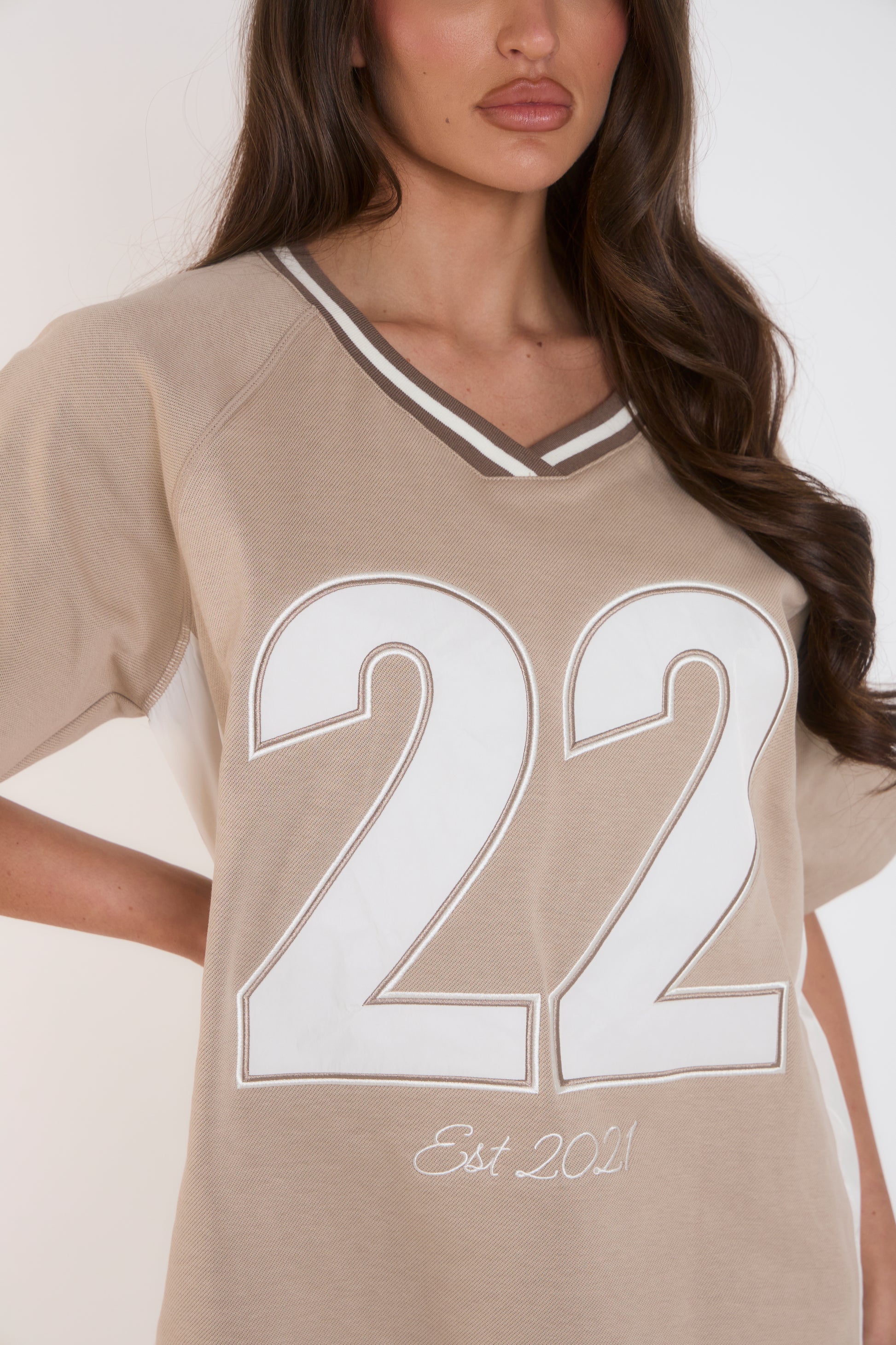 ‘Signature Staples’ Sports Jersey - Beige