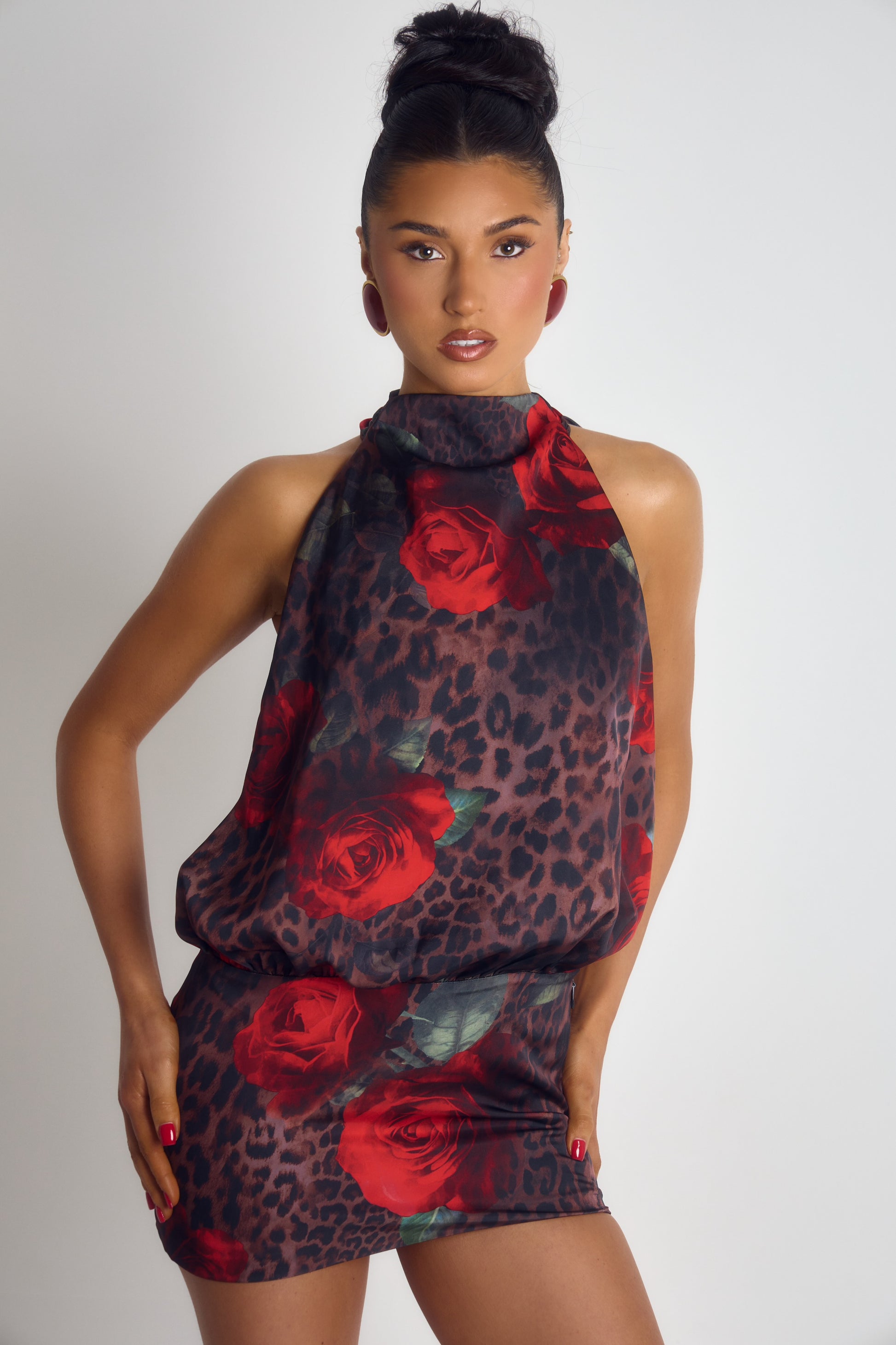 ‘After Dark’ Backless Mini Dress