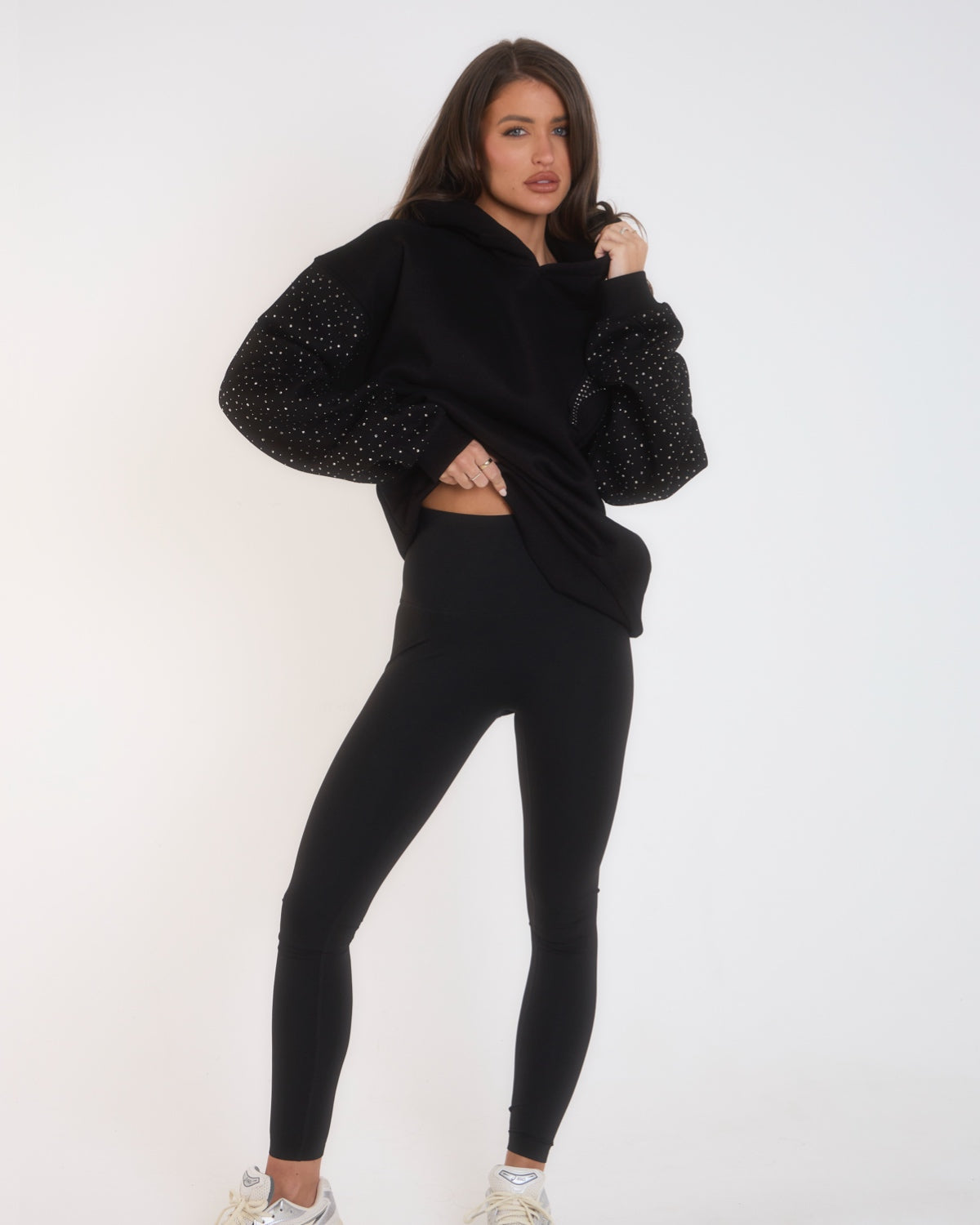 ‘Signature Staples’ High Waist Leggings - Black