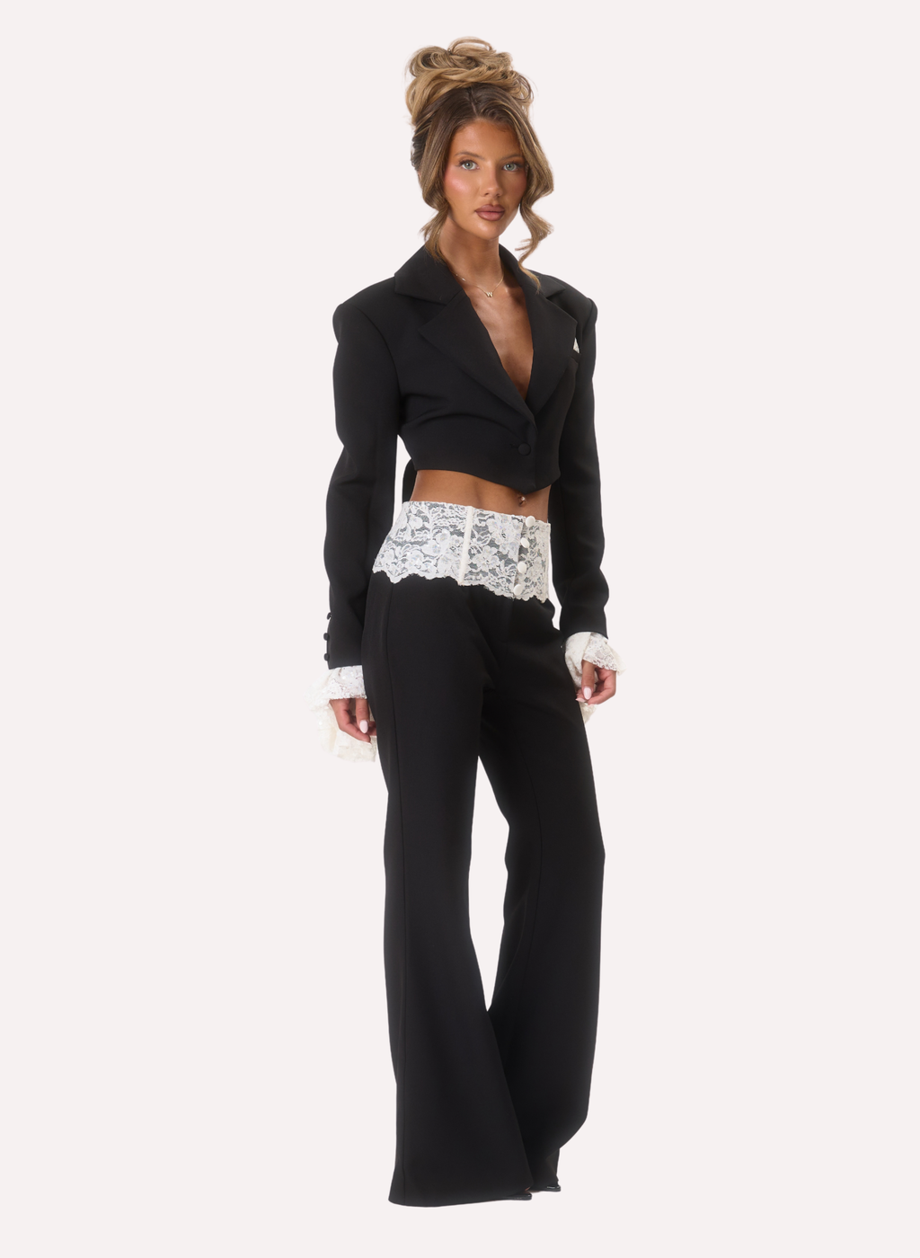 ‘Nyah' Tailored Trouser - Black