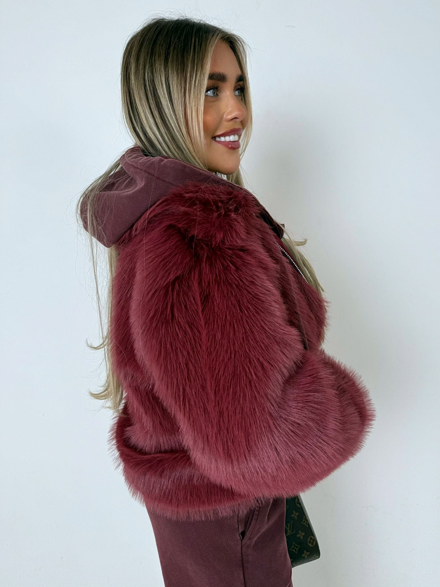 ‘Amara’ Faux Fur Jacket