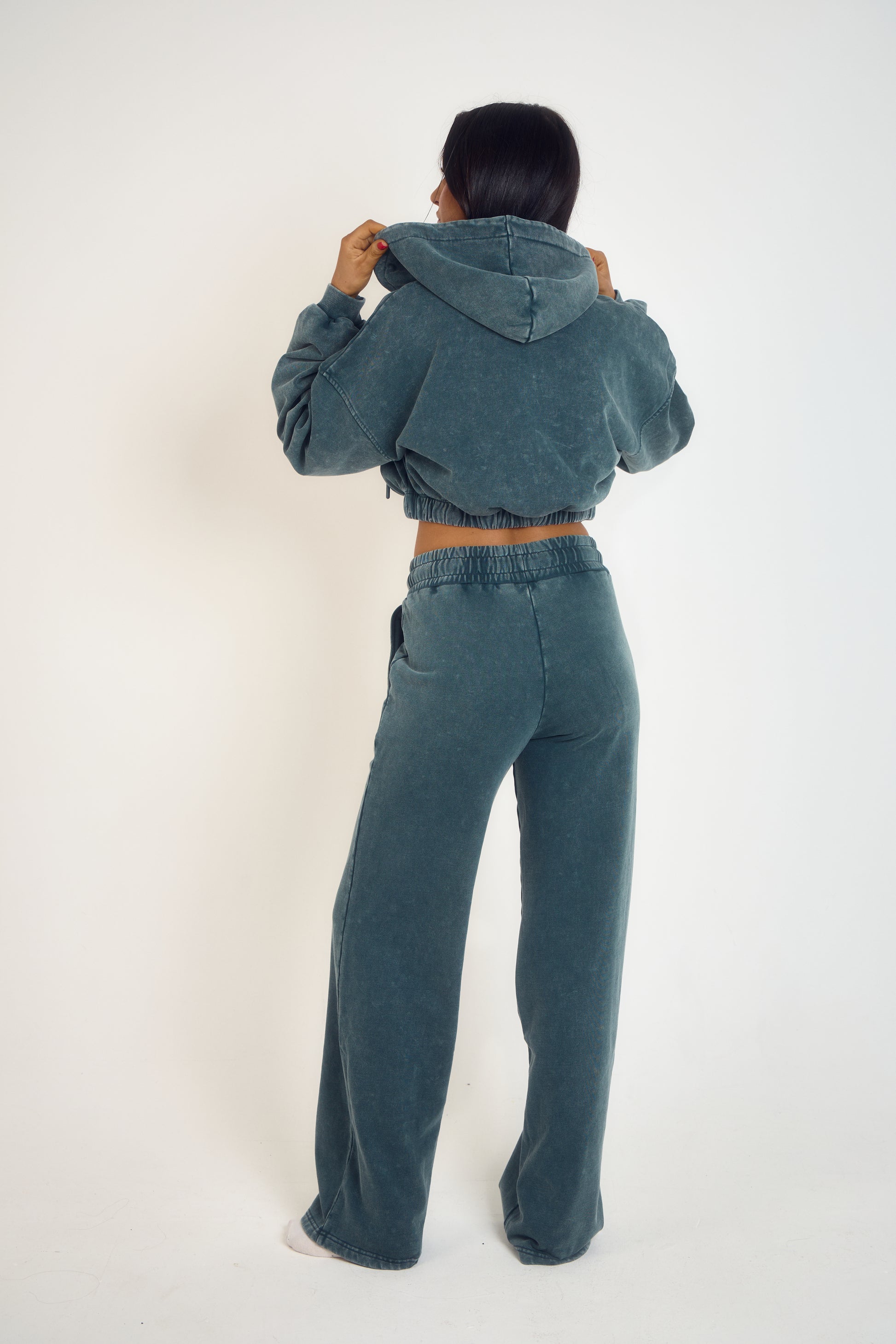 THH Wide Leg Jogger - Teal