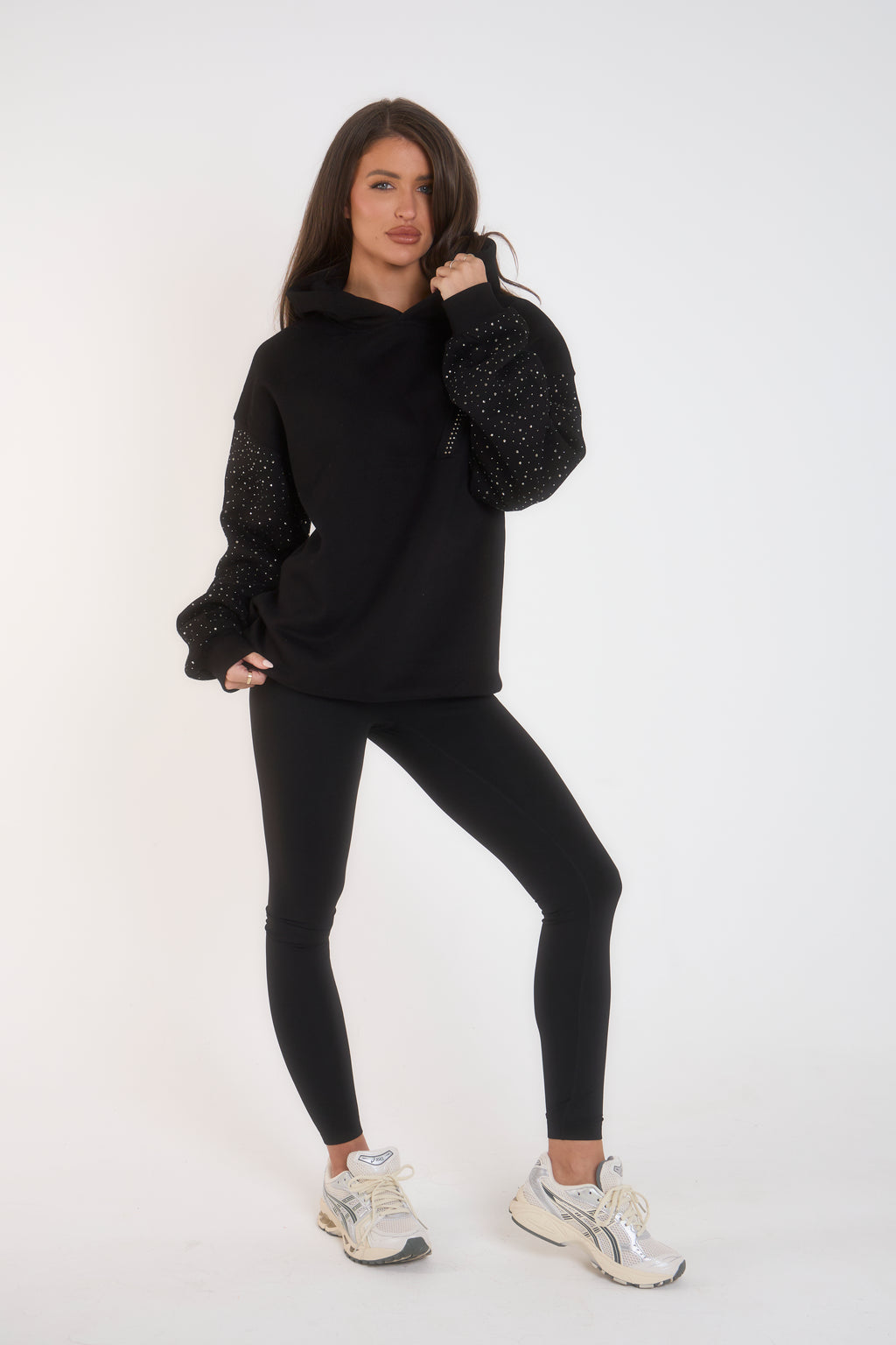 ‘Signature Staples’ High Waist Leggings - Black