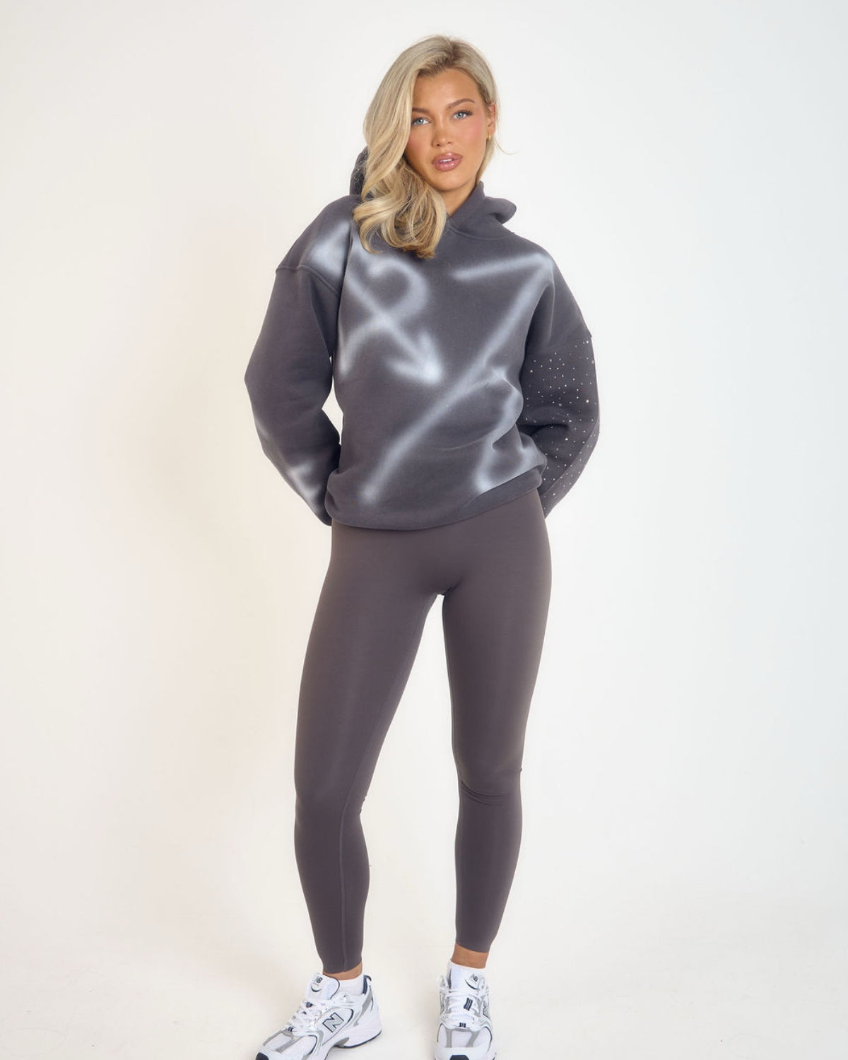 ‘Signature Staples’ High Waist Leggings - Charcoal