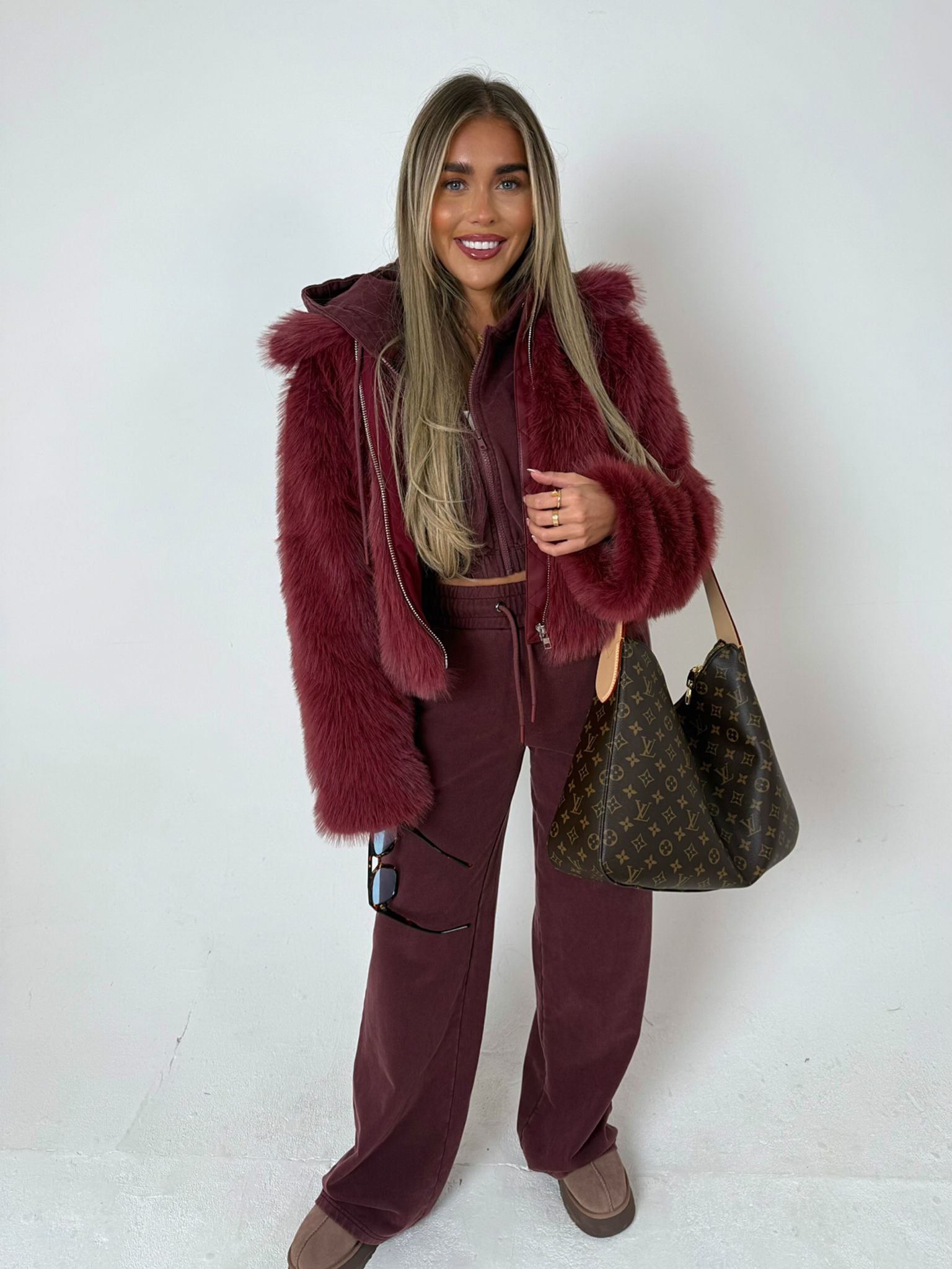 ‘Amara’ Faux Fur Jacket