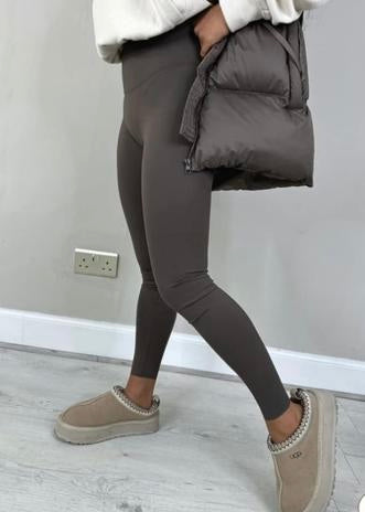 ‘Isla’ Skims Inspired Leggings - Brown