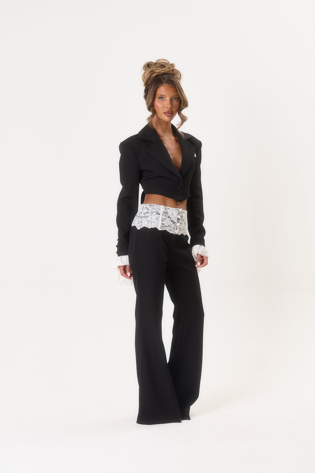‘Nyah' Tailored Trouser - Black