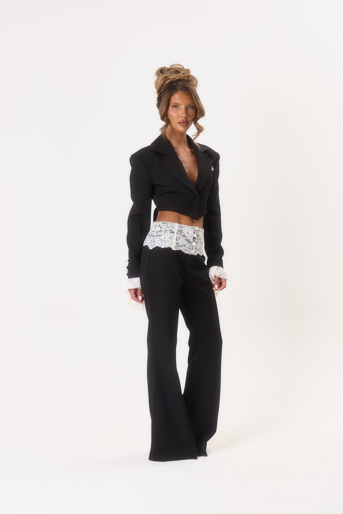 ‘Nyah' Tailored Trouser - Black