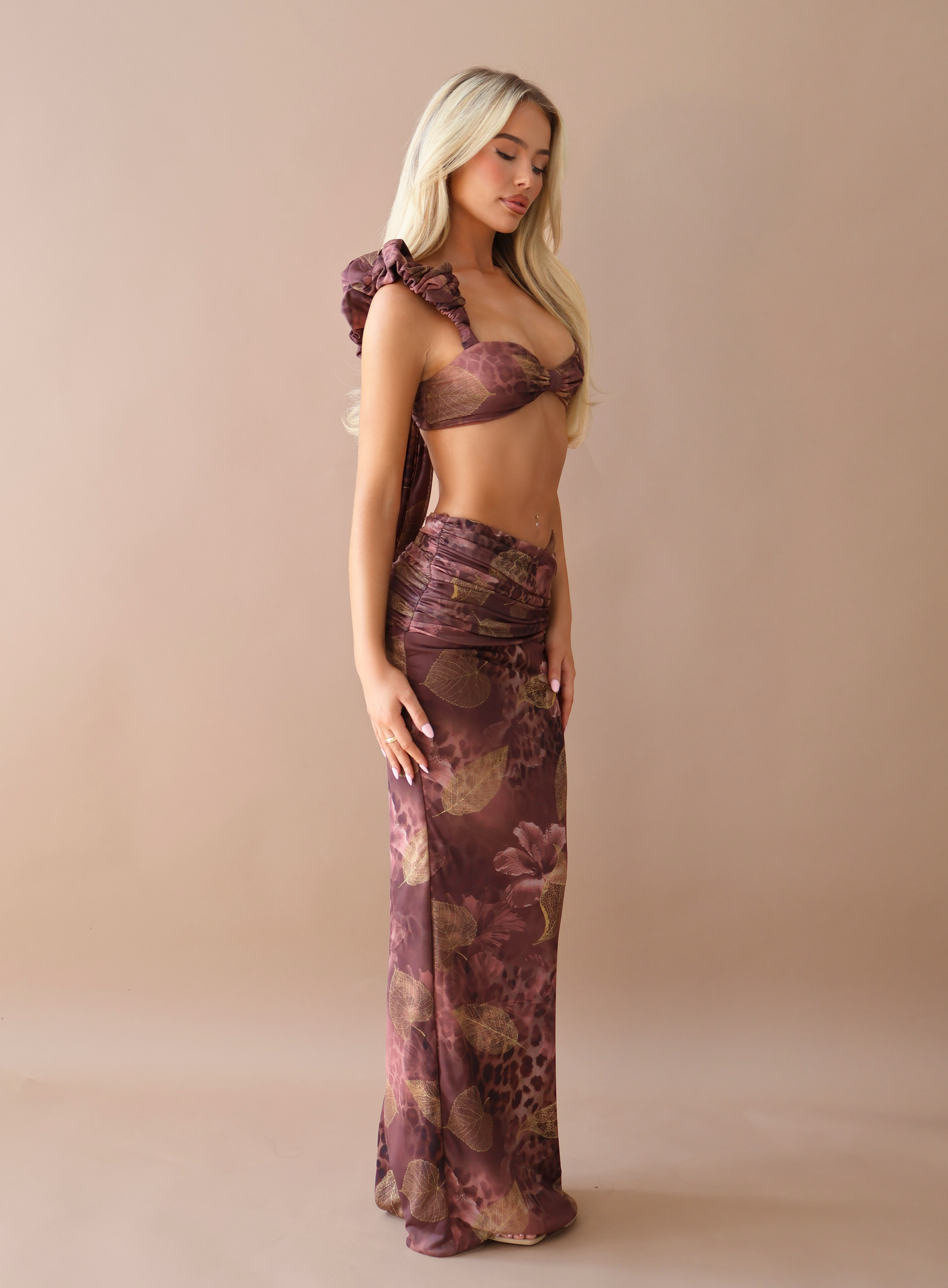 ‘Savanna Luxe’ - Maxi Skirt