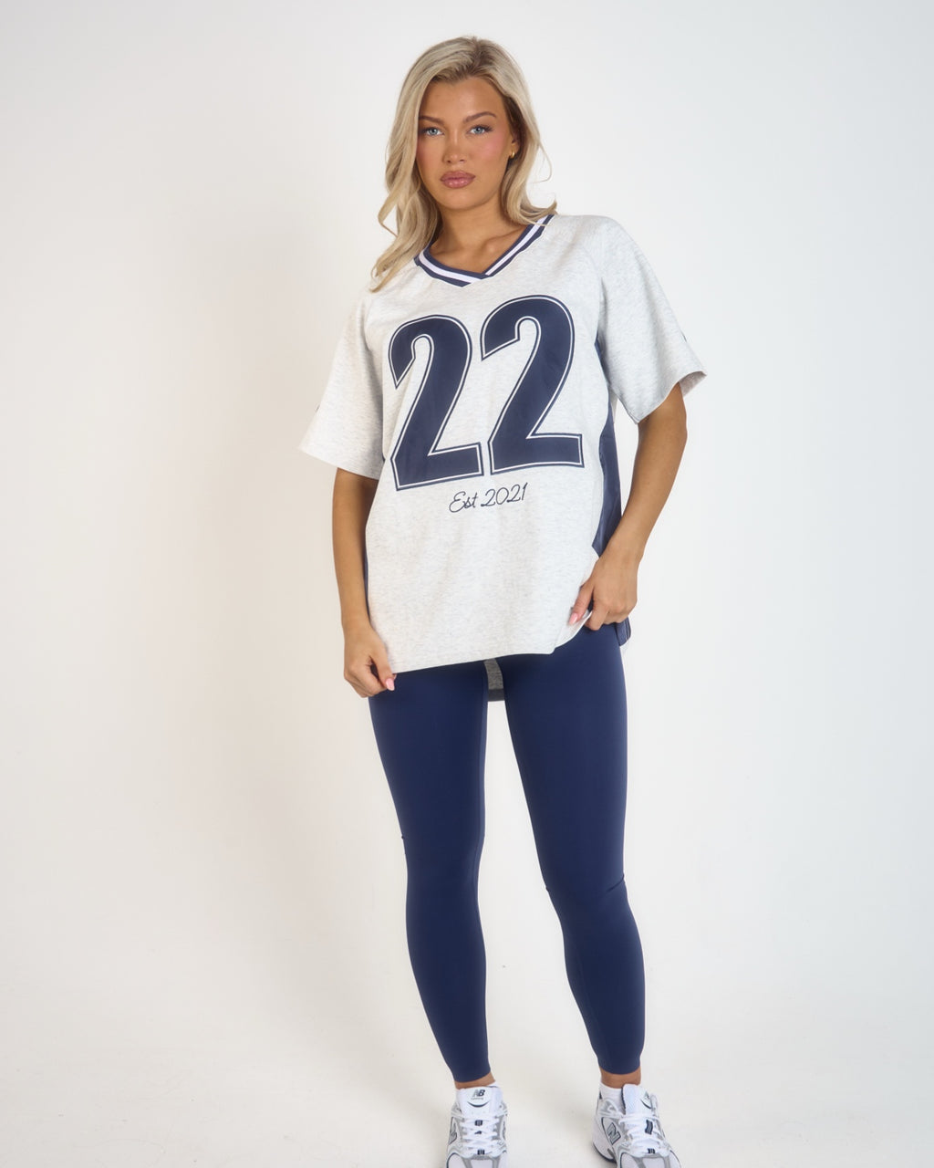 ‘Signature Staples’ High Waist Leggings - Navy