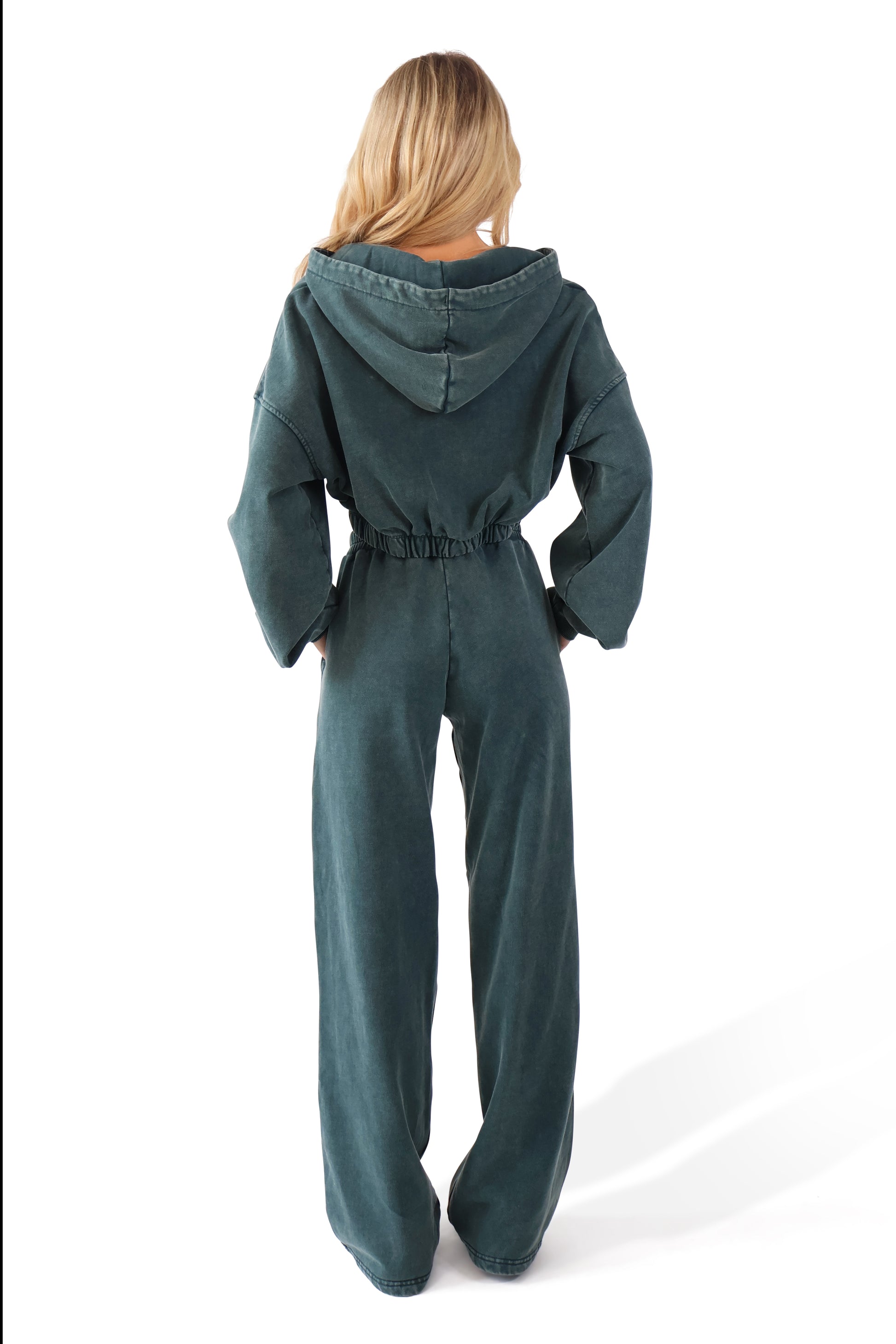 THH Wide Leg Jogger - Teal
